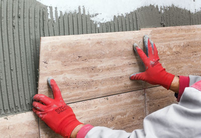 Finished Outdoor Tile Surface